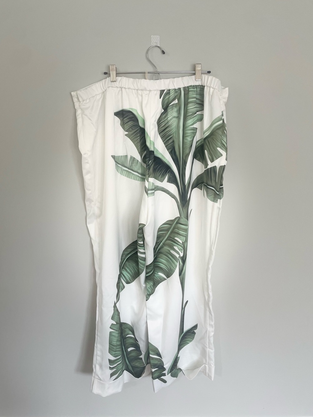 3pc Set L'ATISTE by Amy NWT Greenleaf Pant Set Tropical Leaf SIZE 2X - Picture 8 of 16